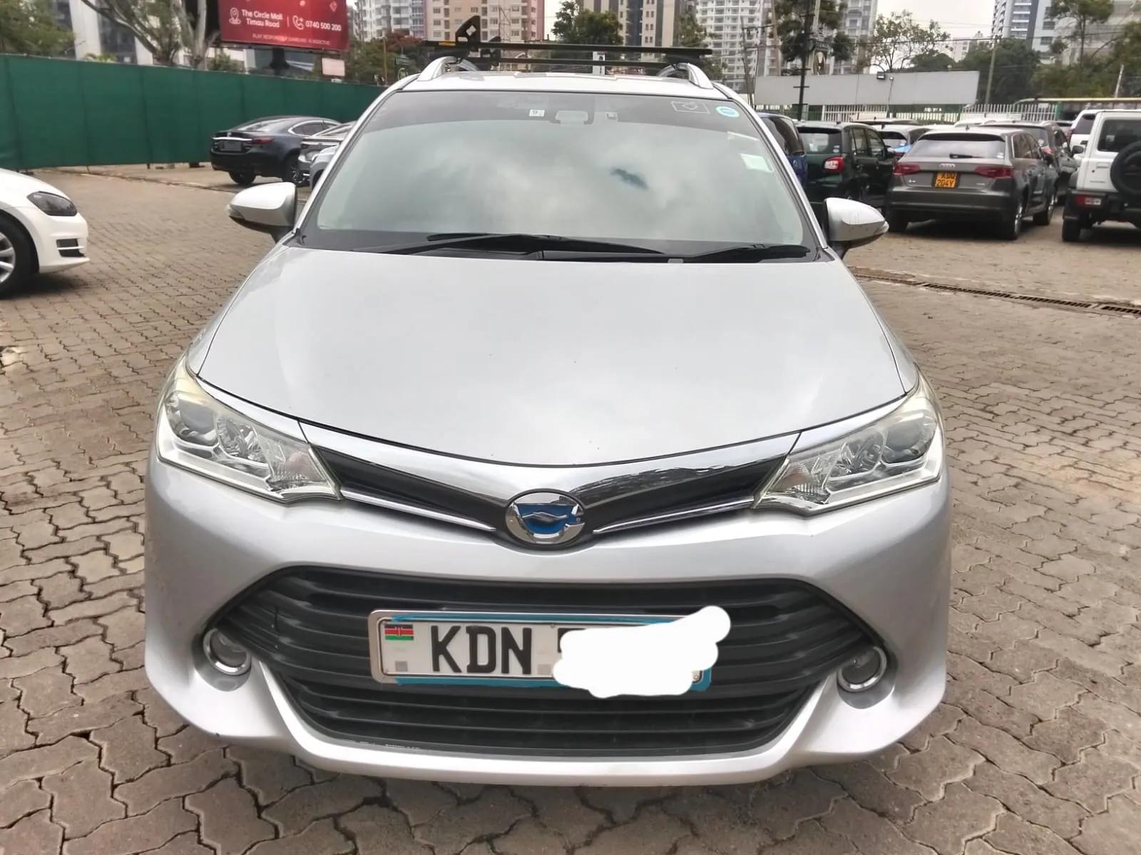 2016 Toyota Fielder in Kenya